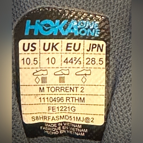 Men’s HOKA Torrent 2 - Picture 16 of 16